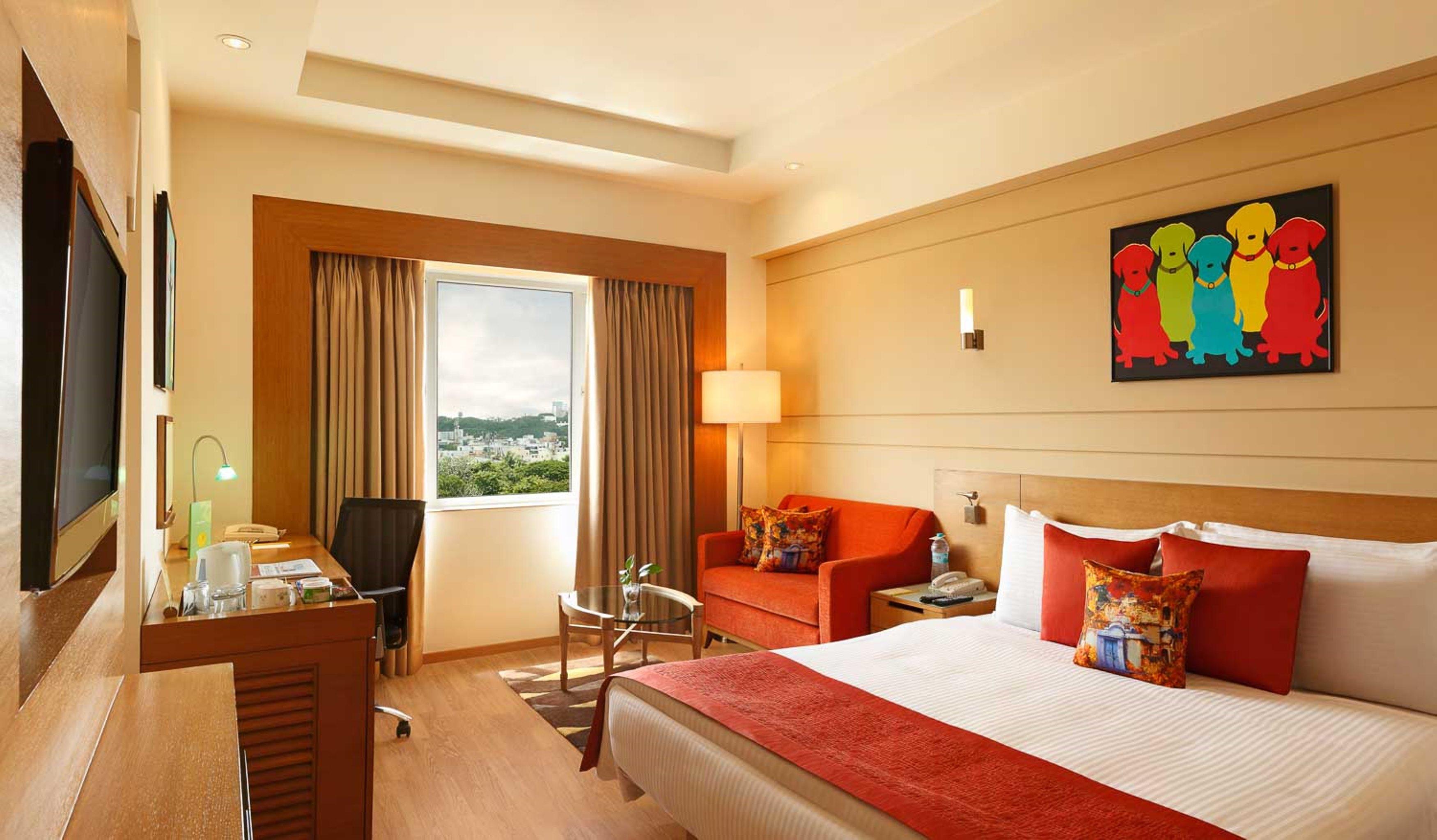 Lemon Tree Premier, Delhi Airport Hotel New Delhi Luaran gambar A room at the Taj Bengal