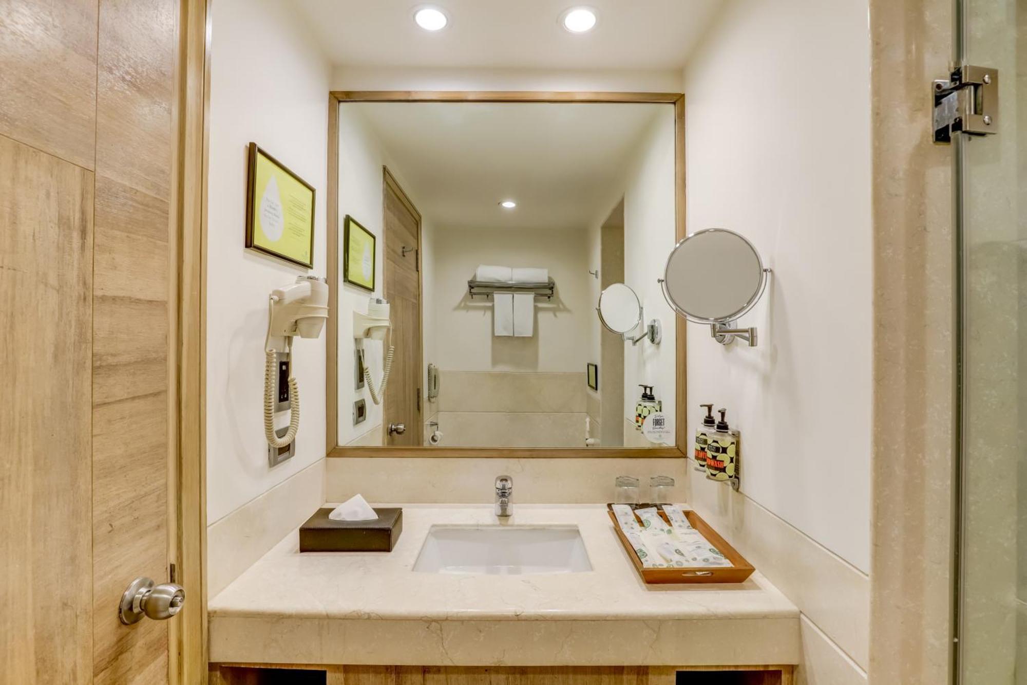 Lemon Tree Premier, Delhi Airport Hotel New Delhi Luaran gambar Bathroom
