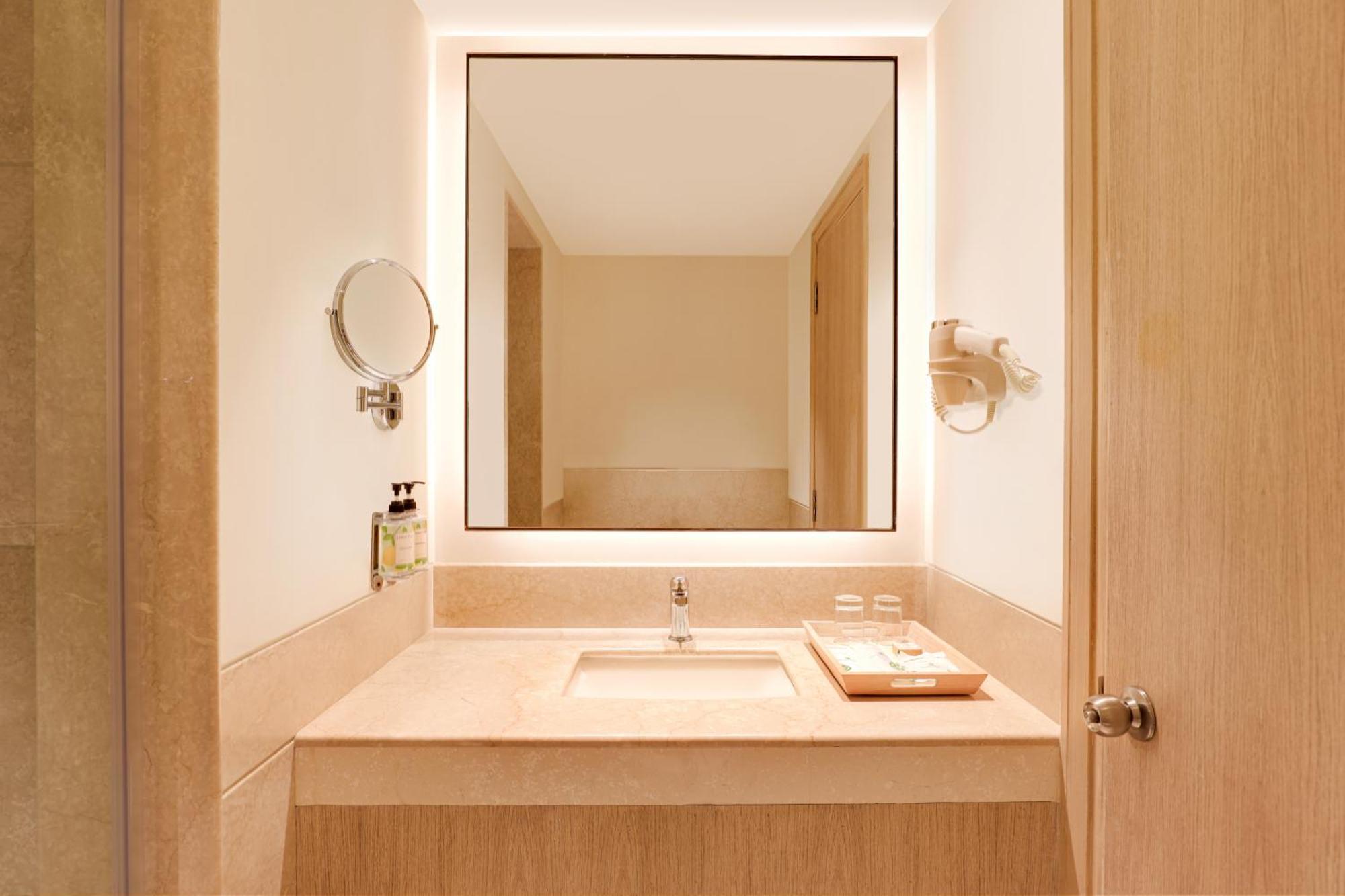 Lemon Tree Premier, Delhi Airport Hotel New Delhi Luaran gambar Bathroom